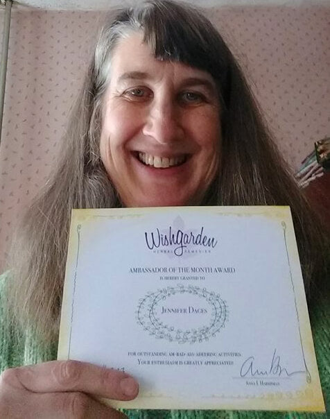 Interview with Jennifer Dages, WishGarden Ambassador of the Month