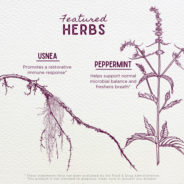 Featured Herbs in Gum Strength Oral Health Aid