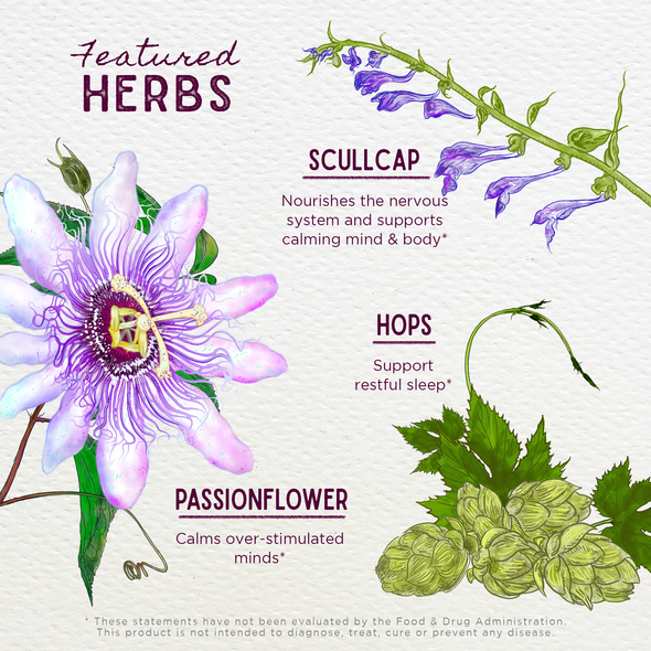 Featured Herbs in Sleepy Nights & Fresh Mornings
