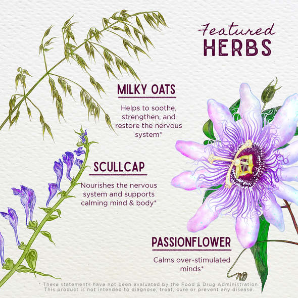 Featured Herbs in Quiet Time Calm & Center For Kids