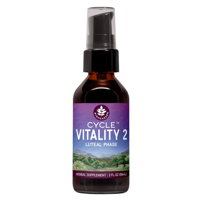 Cycle Vitality 2 Luteal Phase - Progesterone Support 2oz Pump