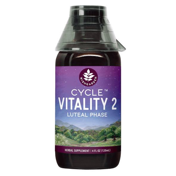 Cycle Vitality 2 Luteal Phase - Progesterone Support 4oz Jigger