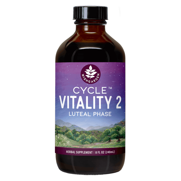 Cycle Vitality 2 Luteal Phase - Progesterone Support 8oz Bottle