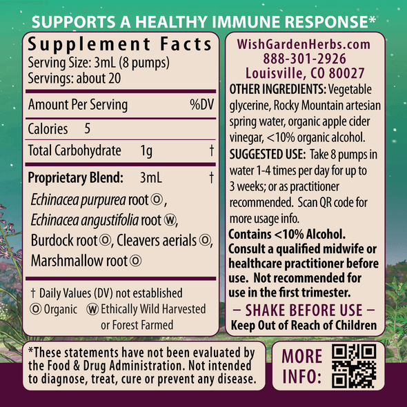 Immune Boost Seasonal Rescue for Pregnancy Ingredients & Supplement Facts