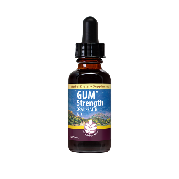 Gum Strength Oral Health Aid 1oz Dropper Bottle
