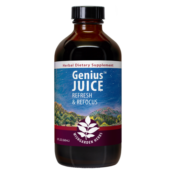Genius Juice Cognitive Aid 8oz Bottle
