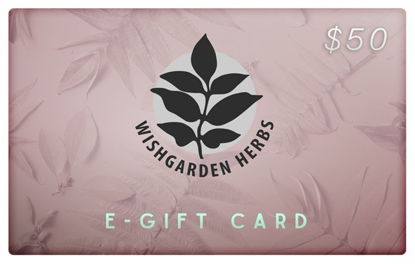WishGarden Herbs e-Gift Card $50.00