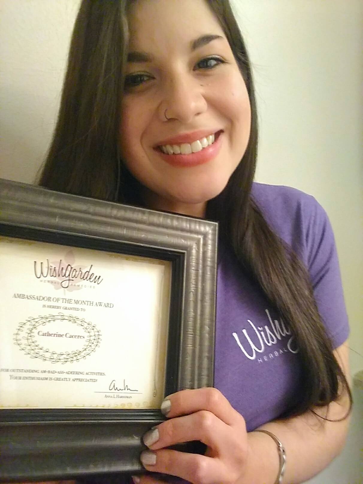 An Interview With Catherine Caceres, WishGarden Ambassador Of The Month