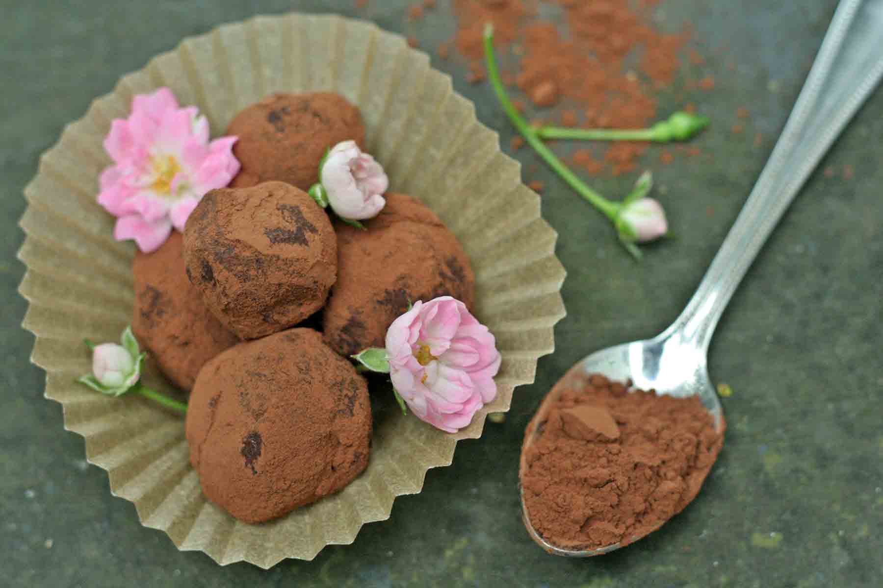 Chocolate Rose Truffles Recipe