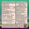 AfterEase For After Birth Contractions ingredients panel