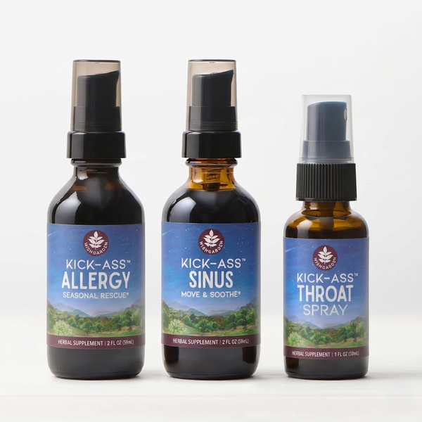 Kick-Ass Allergy Bundle | Complete Seasonal Relief Head to Throat
