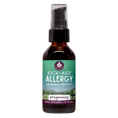 Kick-Ass Allergy Seasonal Rescue For Pregnancy 2oz Pump Bottle