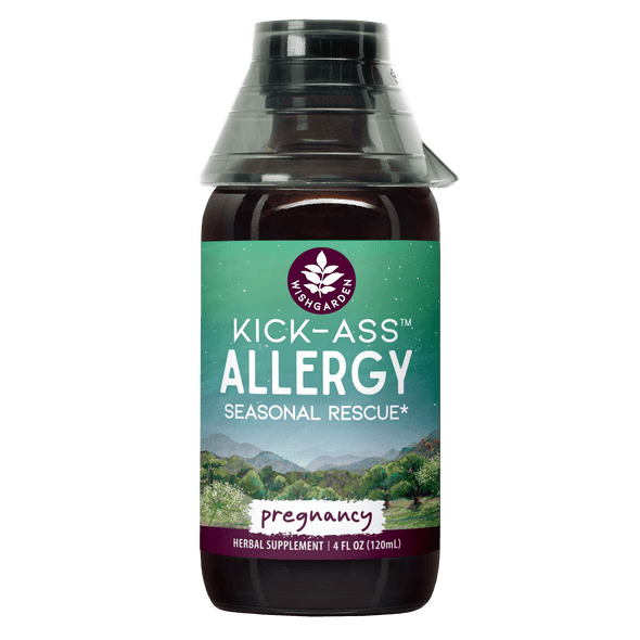 Kick-Ass Allergy Seasonal Rescue For Pregnancy 4oz Jigger Bottle