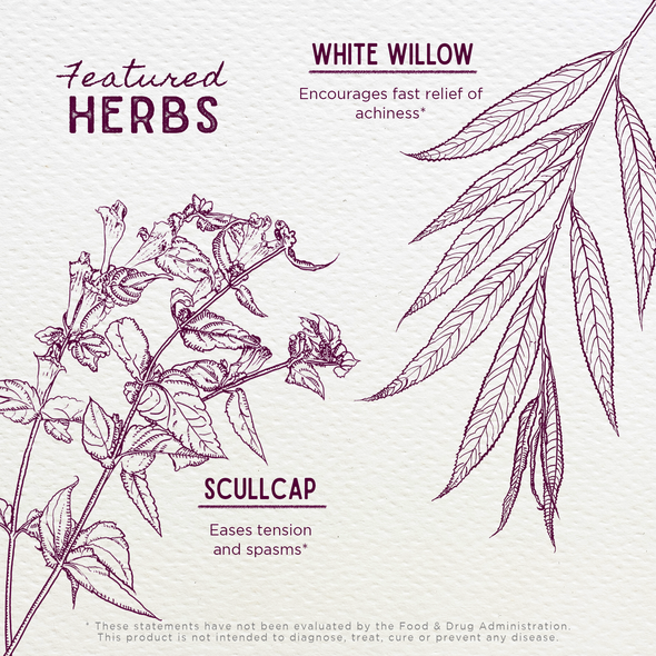 Featured Herbs in Cranial Comfort Tension Release