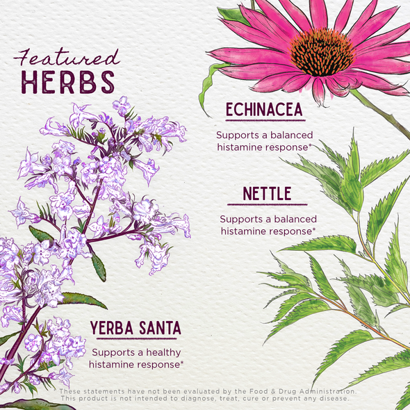 Featured Herbs in Kick-Ass Allergy Seasonal Rescue For Pregnancy