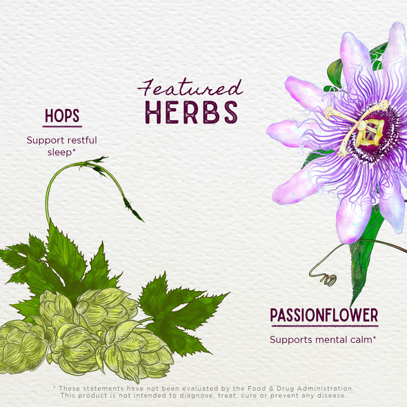 Featured Herbs in Serious PM Cough Soothing Syrup
