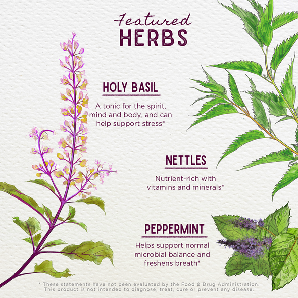 Featured Herbs in Chlorophyll & Friends
