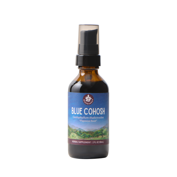 Blue Cohosh Root Liquid Tincture: Support Women's