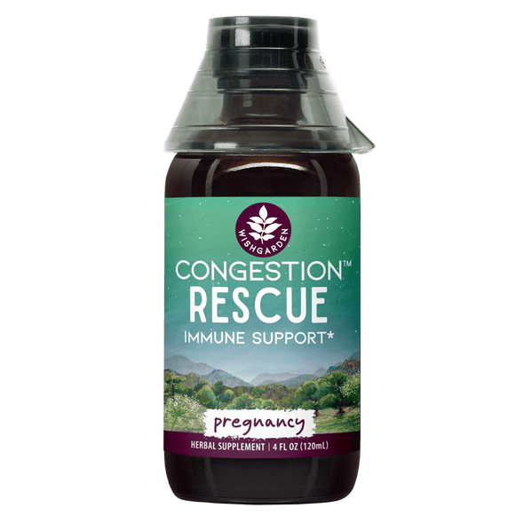 Congestion Rescue Immune Support for Pregnancy 4oz Jigger Bottle