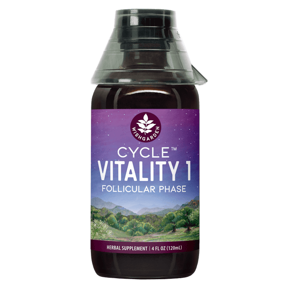 Cycle Vitality 1 Follicular Phase 4oz Jigger Bottle