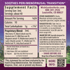 Cycle Changes Peri/Menopause ingredients panel