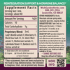 ReBalance After Birth Hormonal ingredients panel
