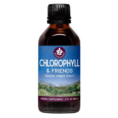 Chlorophyll & Friends 2oz Dropper Bottle