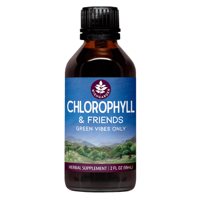 Chlorophyll & Friends 2oz Dropper Bottle