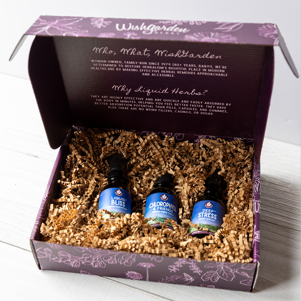 Gift Box + Recycled Crinkle Paper