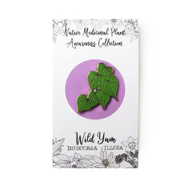 Wild Yam Enamel Pin - Front
