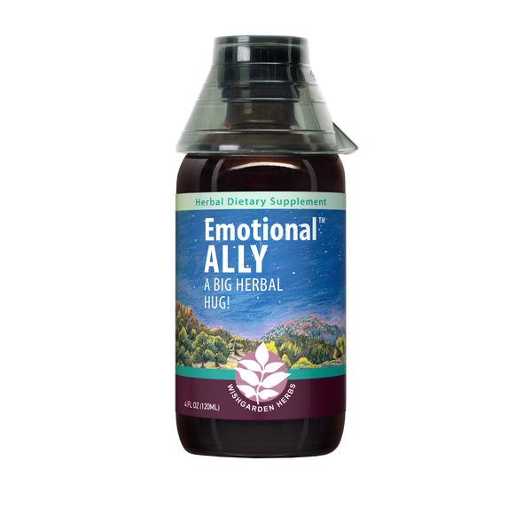 Emotional Ally: A Big Herbal Hug 4oz Jigger Bottle