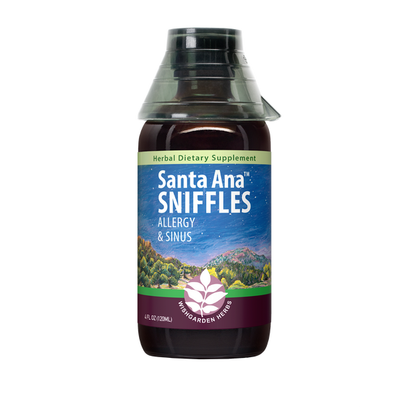 Santa Ana Sniffles Allergy & Sinus 4oz Jigger Bottle