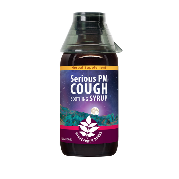 Serious PM Cough Soothing Syrup 4oz Jigger Bottle