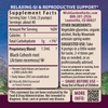 Black Cohosh ingredients panel