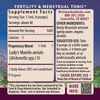 Lady's Mantle ingredients panel