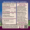 Scullcap ingredients panel